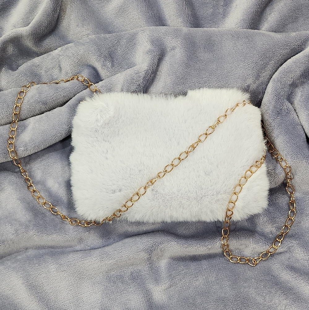FAUX FUR Mini Purse